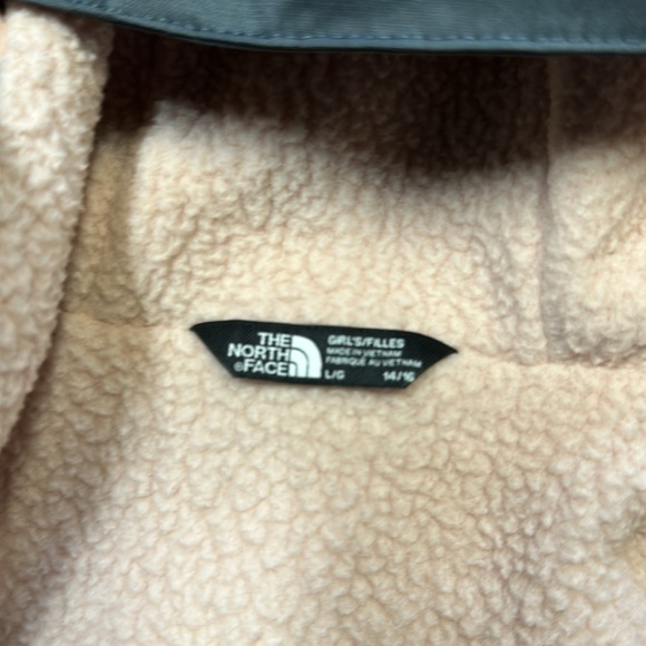 The North FaceYouth Girls Raincoat Fleece Lined Size Youth Lg Preowned - Picture 6 of 8